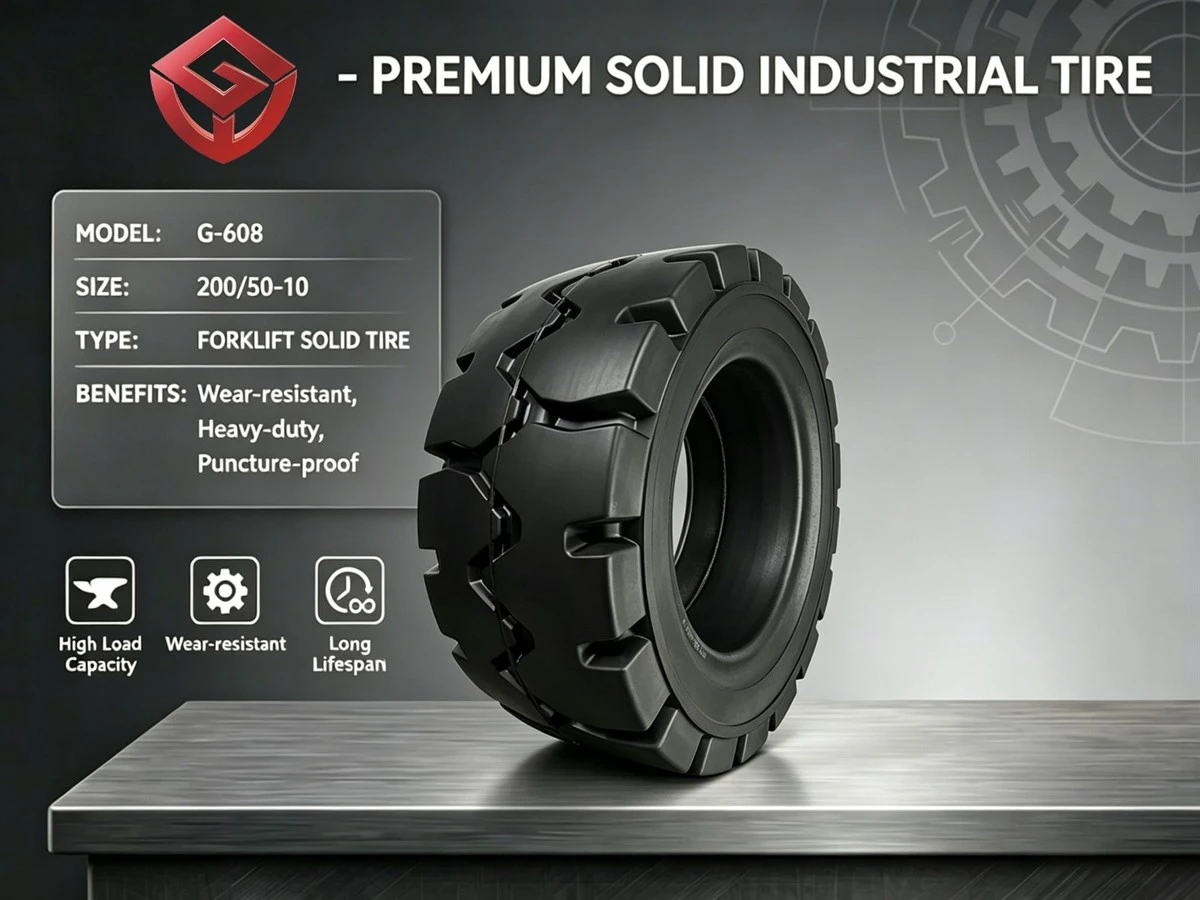 Forklift Solid Rubber Tire Forklift Solid Rubber Tire